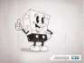 Bob l'�ponge en noir et blanc