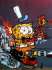 Graffiti Bob l'�ponge : skateboard