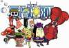 Manga One piece, version Bob l'�ponge