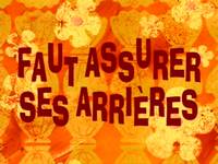 I had an accident  -  Faut assurer ses arrières