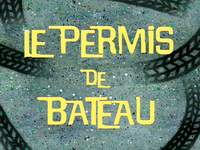 Driven to tears  -  Le permis de bateau