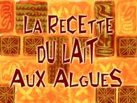 Best frenemies  -  La recette du lait aux algues