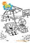 Coloriage Bob l'Eponge