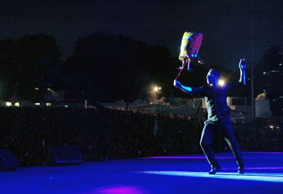 Bob l'Éponge : Gad Elmaleh aux Vieilles Charrues